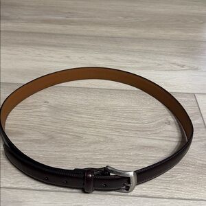 NWOT-Men's Brown Leather Belt 36/90
